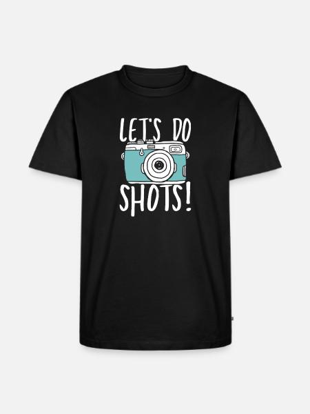 Let s do shots - Men's Premium T-Shirt - black