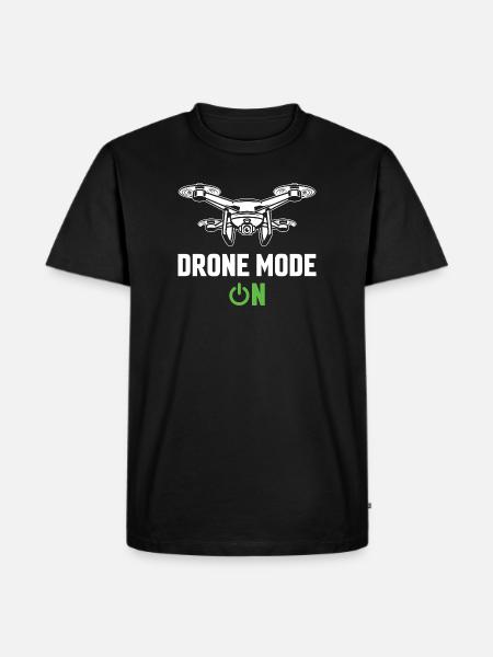 Drone Mode: On - Men's Premium T-Shirt - black