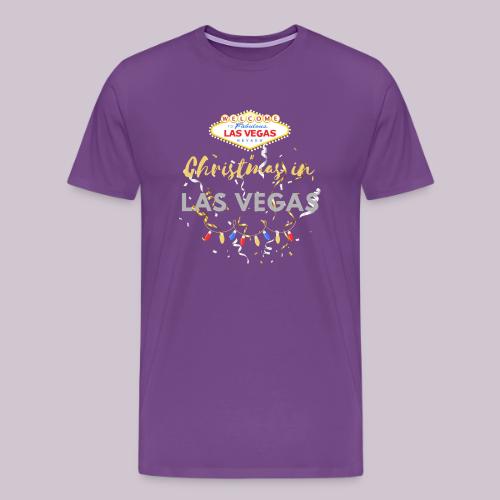 Christmas in Las Vegas - Men's Premium T-Shirt