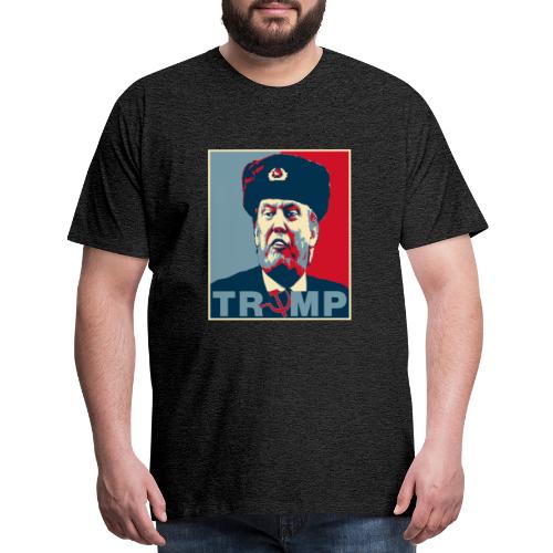 Trump Russian Poster tee - Men's Premium T-Shirt