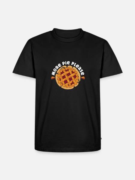 Thanksgiving Pie - Men's Premium T-Shirt - black