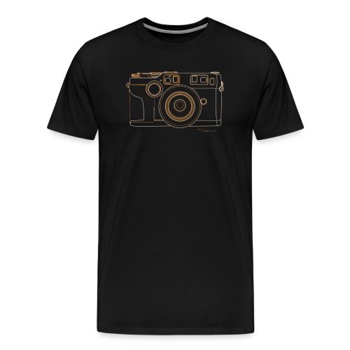 Camera Sketches - Contax G2 - Men's Premium T-Shirt