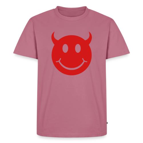 Smiley Devil Face - Men's Premium T-Shirt