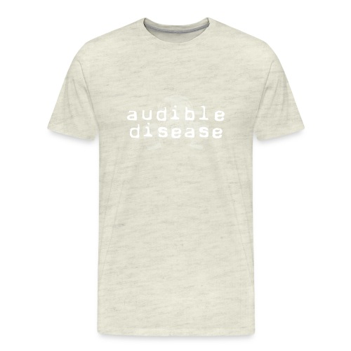 Audible Disease 1 blakk - Men's Premium T-Shirt