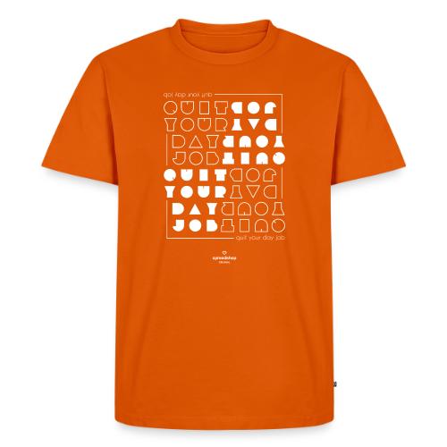 Quit upside white - Men's Premium T-Shirt