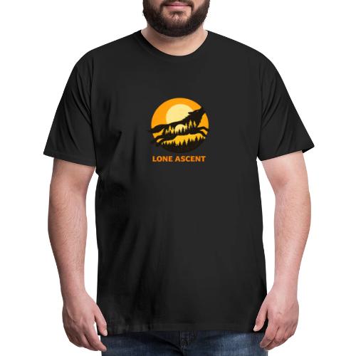 Lone Ascent Wolf - Men's Premium T-Shirt