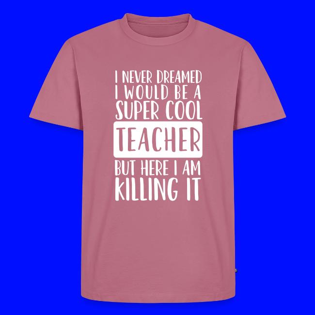 I Never Dreamed I'd Be a Super Cool Funny Teacher