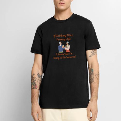 Wine Immortal2 - Men's Premium T-Shirt