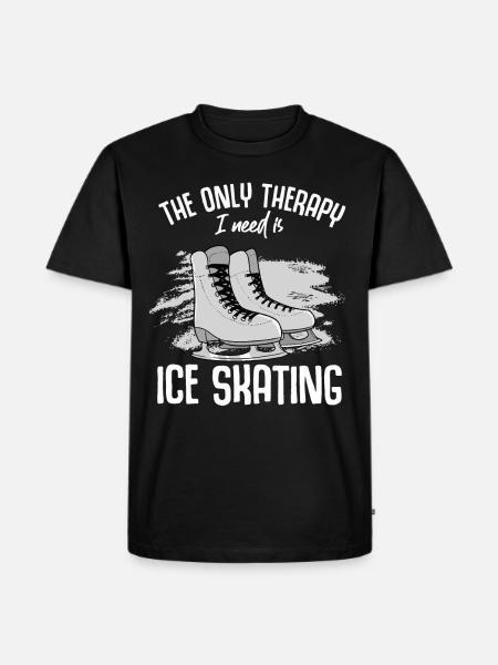 Figure Skating - Men's Premium T-Shirt - black
