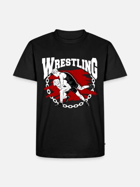 Wrestling - Men's Premium T-Shirt - black