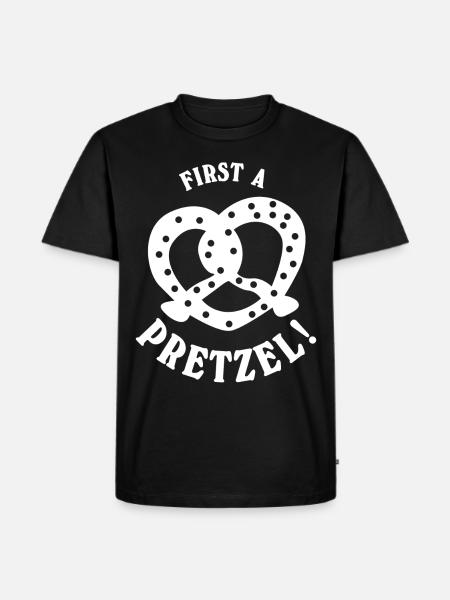 Pretzel Pretzels - Men's Premium T-Shirt - black
