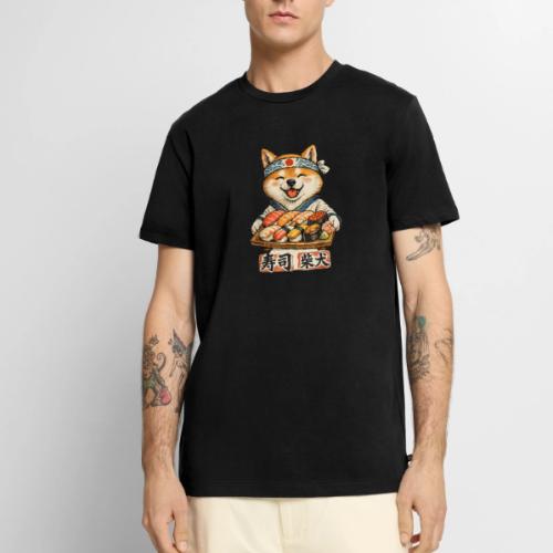 Funny Shiba Inu Sushi Kawaii Dog Tee - Men's Premium T-Shirt