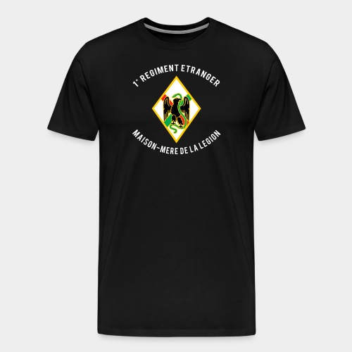 1RE - Regiment Etranger - Badge - Men's Premium T-Shirt