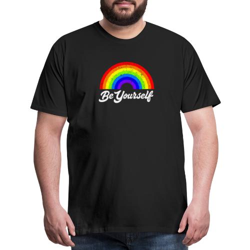 Be Yourself Pride Tee - Men's Premium T-Shirt