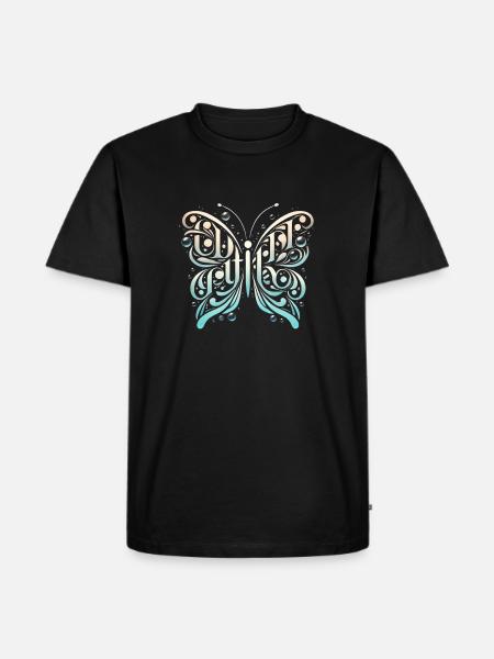Flowing Elegance - Men's Premium T-Shirt - black