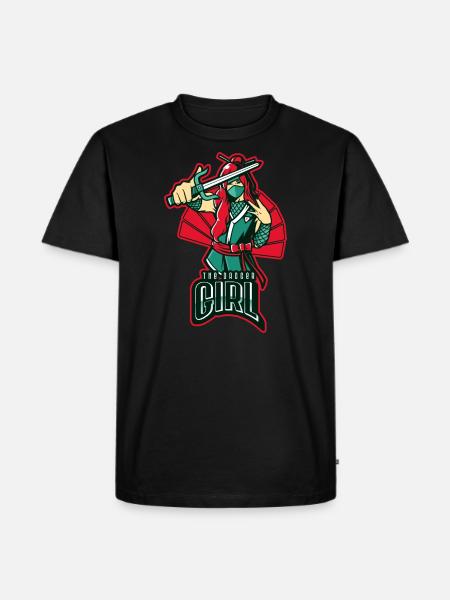 THE DAGGER GIRL - Men's Premium T-Shirt - black