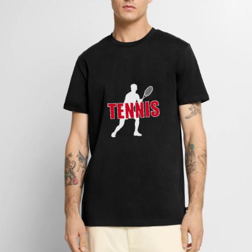 Red Court Tennis - Men's Premium T-Shirt