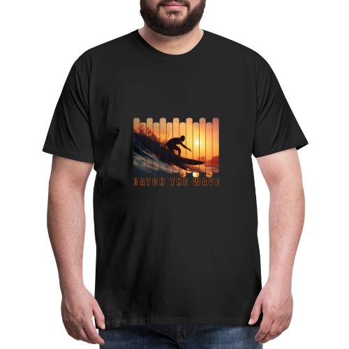Surfing: Catch the Wave - Men's Premium T-Shirt