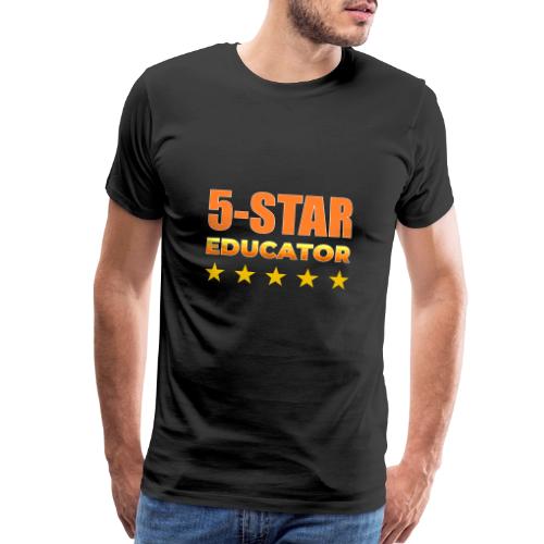 Five-Star Educator - Men's Premium T-Shirt