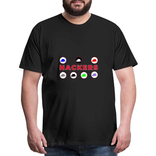 The Spectrum of Hackers - Men's Premium T-Shirt