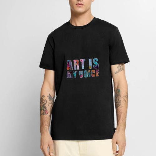 Art Is My Voice - Men's Premium T-Shirt