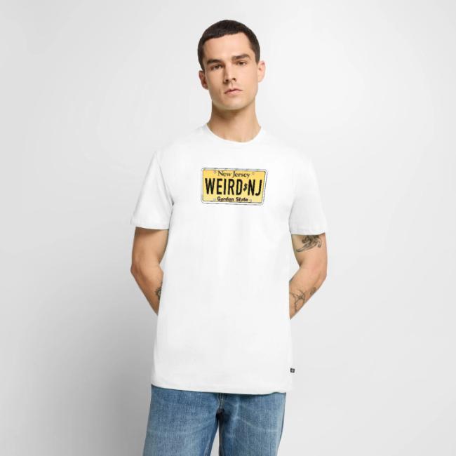 WNJ License Plate T Shirt
