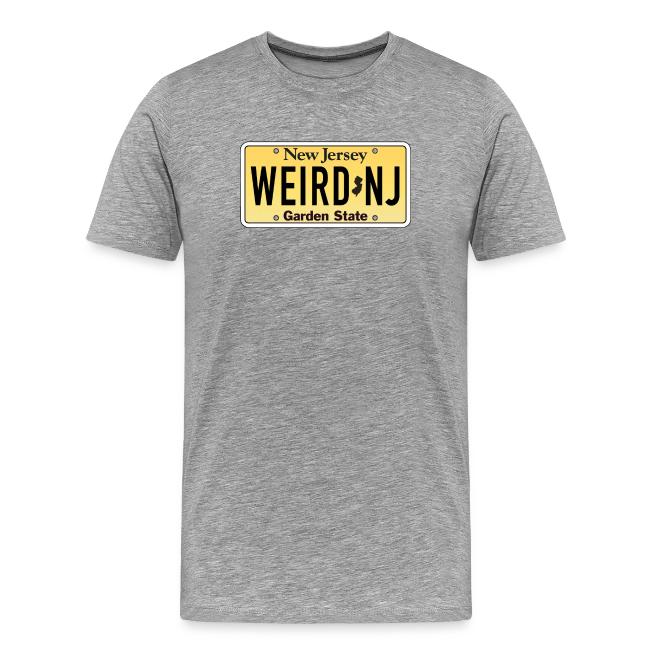 WNJ License Plate T Shirt