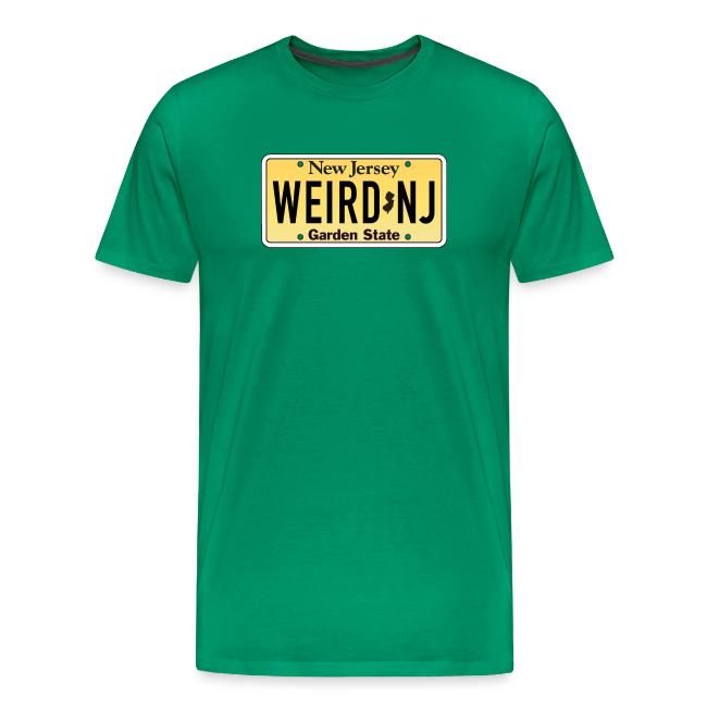 WNJ License Plate T Shirt