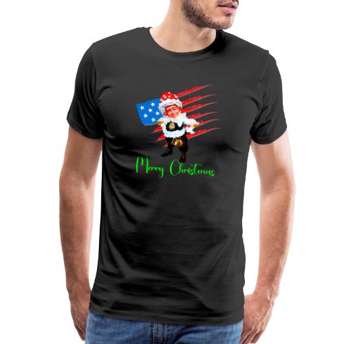 Christmas gnomes and elf - Men's Premium T-Shirt