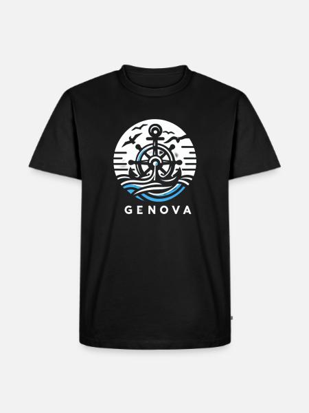 Genova - Men's Premium T-Shirt - black