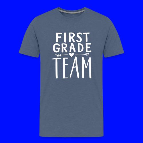 First Grade Team Teacher T-Shirts - Men's Premium T-Shirt