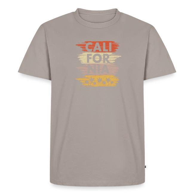 California with palm trees design