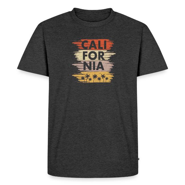 California with palm trees design