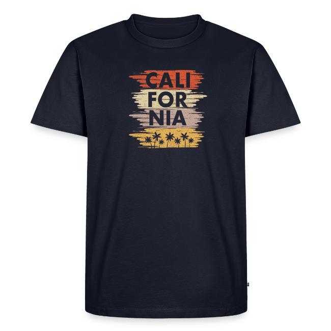 California with palm trees design