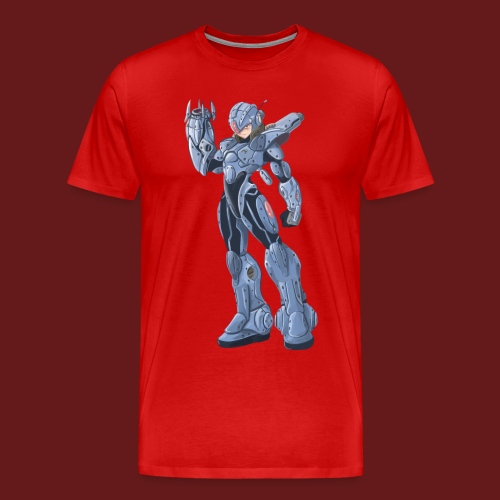 megaman X Armor png - Men's Premium T-Shirt