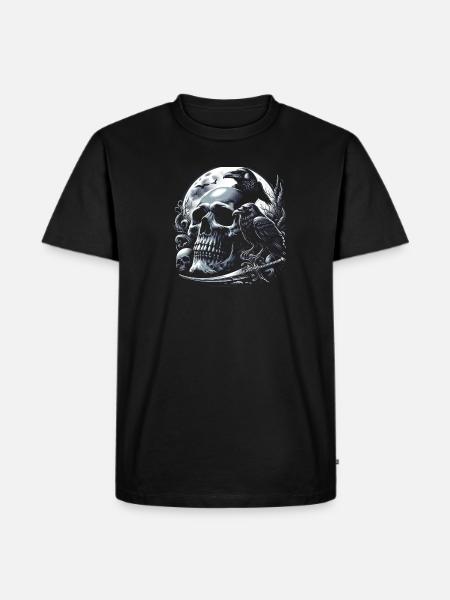Moonlit Requiem - Men's Premium T-Shirt - black