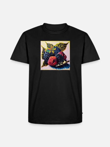 Berries - Men's Premium T-Shirt - black