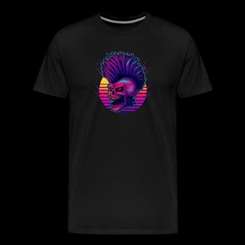 Infernal Punks Retro Wave - Men's Premium T-Shirt