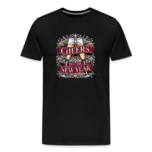 New Year's Champagne T-Shirt - Men's Premium T-Shirt