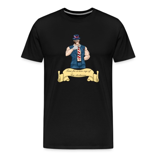 Tea-stosterone - Men's Premium T-Shirt