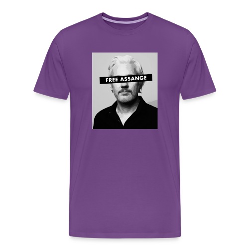 Free Julian Assange - Men's Premium T-Shirt