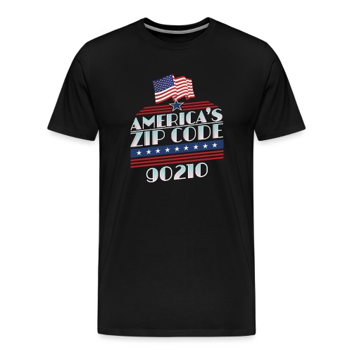 90210 Americas ZipCode Merchandise - Men's Premium T-Shirt