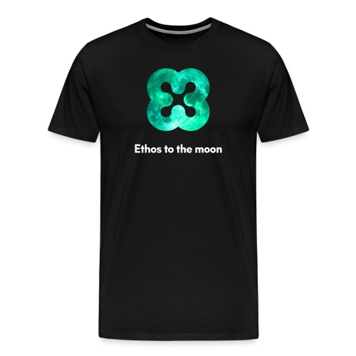 ETHOS - BITQUENCE - To The Moon - Men's Premium T-Shirt