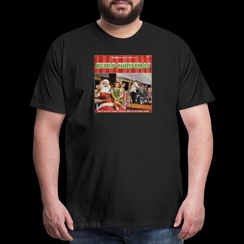 Retro Christmas Album Artwork - Men's Premium T-Shirt