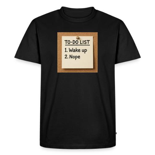 Humorous To Do List - Men's Premium T-Shirt