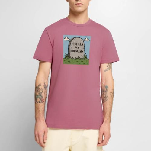 Motivations Cartoon Tombstone - Men's Premium T-Shirt