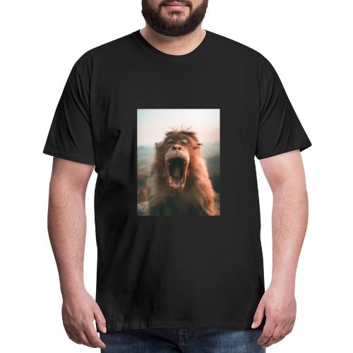 Tired Orangutan - Men's Premium T-Shirt
