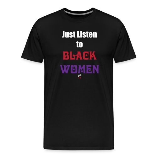 JLTBW-white_red_purple - Men's Premium T-Shirt