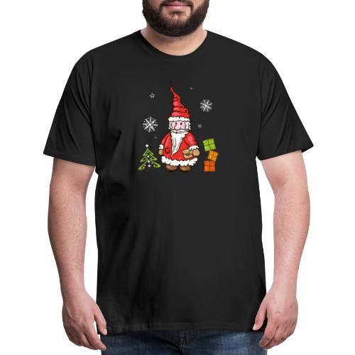 Santa Claus Gift Idea Christmas Tree - Men's Premium T-Shirt