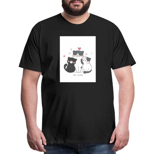 Cat Love - Men's Premium T-Shirt